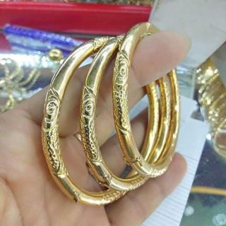 lắc chạm rồng phụng cho cô dâu