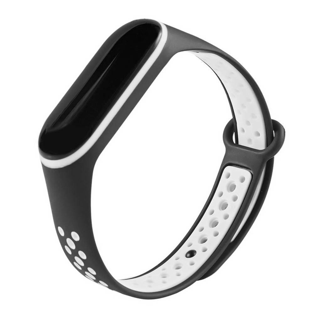 Cozyroomsa Silicone Porous Breathable Watch Band Bracelet Strap for Xiaomi Mi Band 3