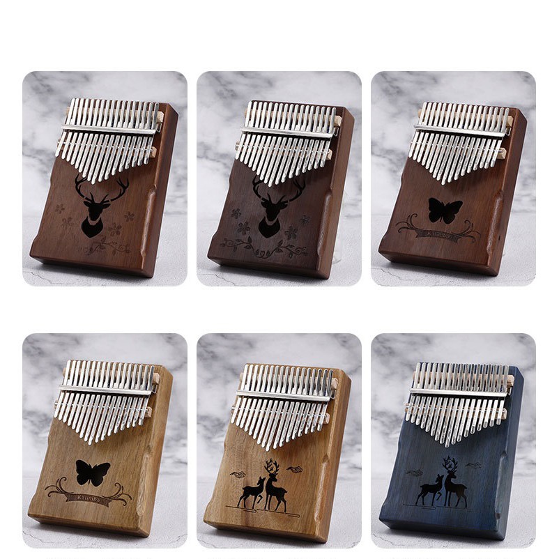 [Có sẵn] Giao nhanh 2h Đàn kalimba 17 phím gỗ mahogany mẫu mới M-17