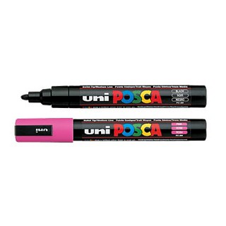 Bút vẽ Uni Posca Ultra PC-5M 1.8-2.5mm màu xanh lá