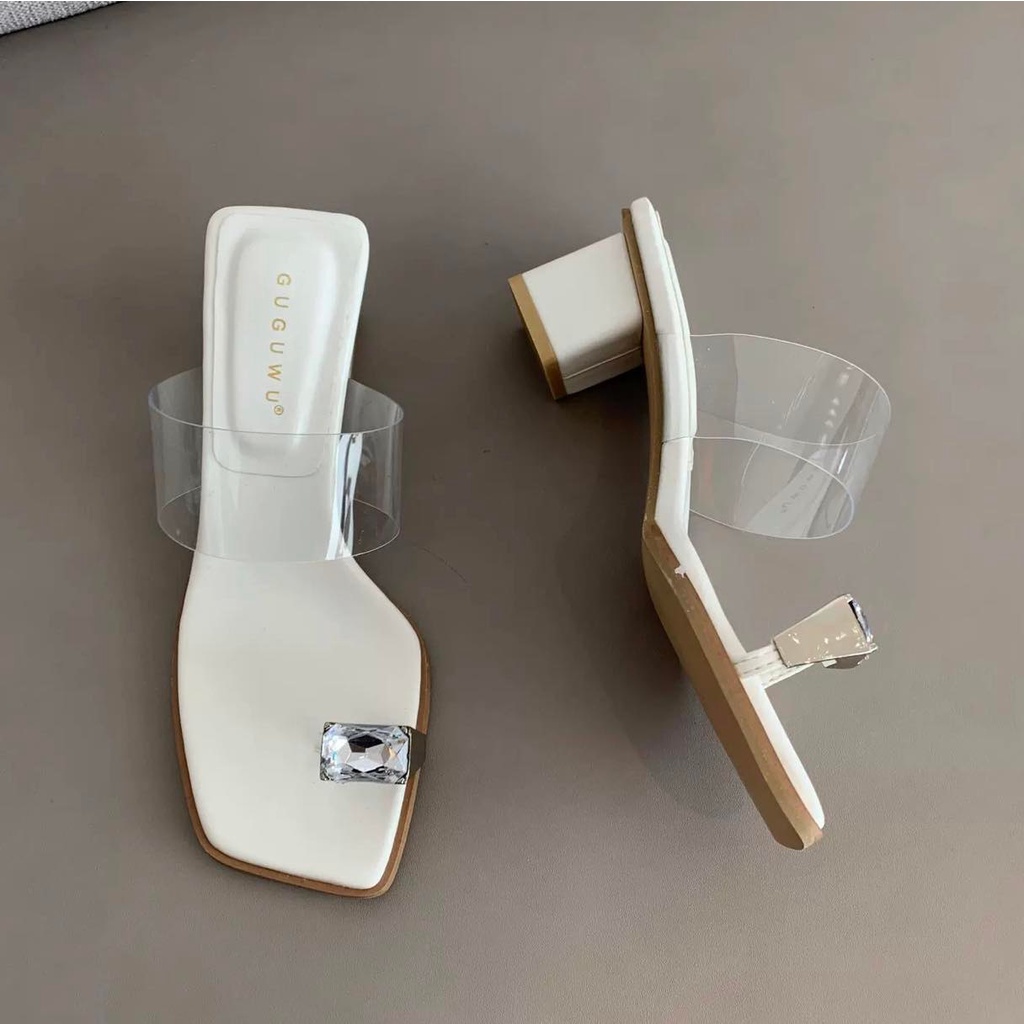 Dép quai trong xỏ ngón đính đá 300-3- Kachi House (FORM TO)