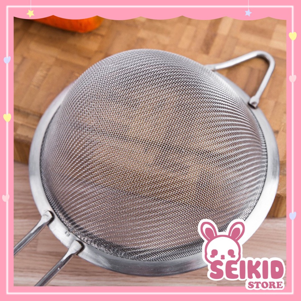Rây Lọc inox Thức Ăn Cho Bé Ăn Dặm Seikid Store