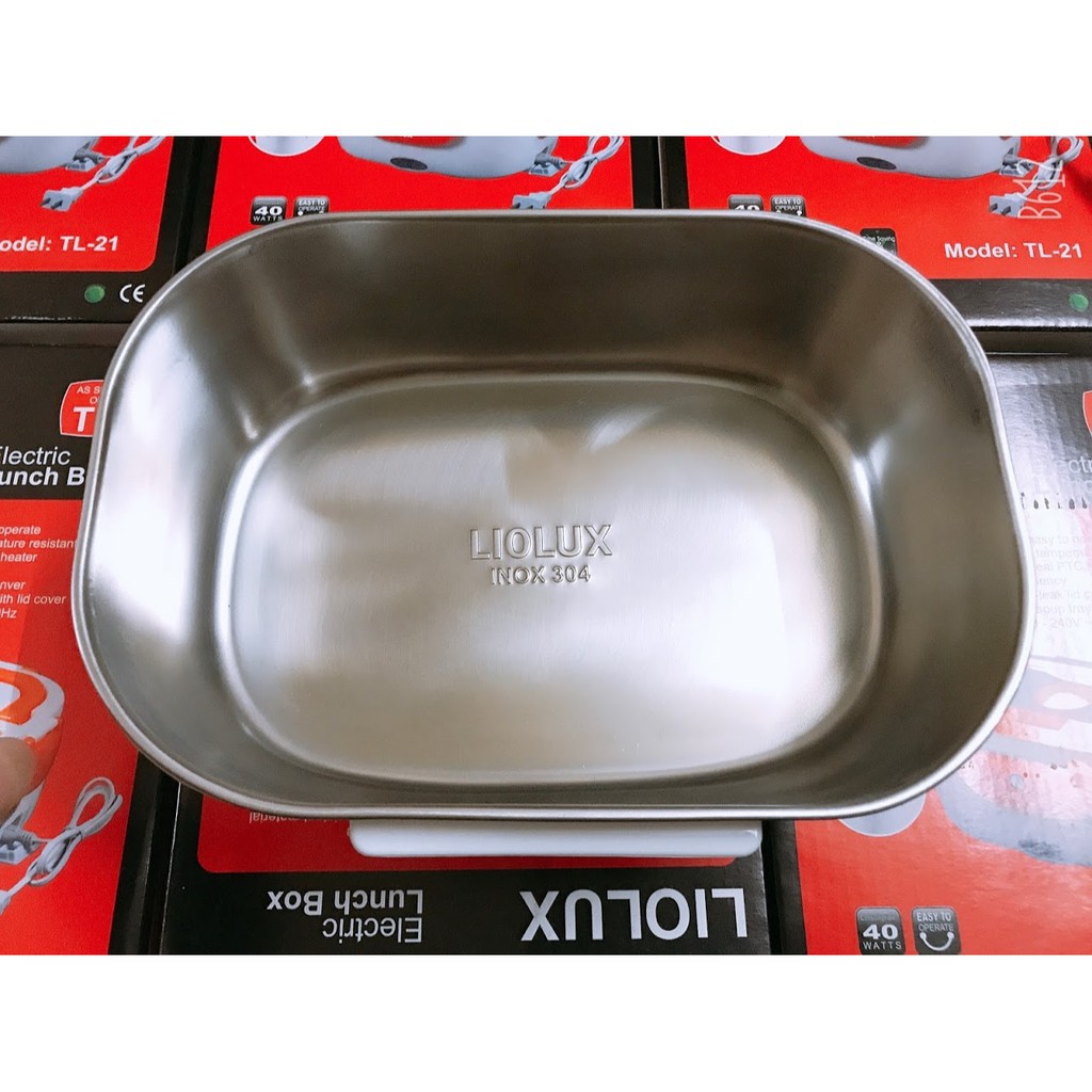 Cặp Lồng Cơm Hâm Nóng Thức Ăn Chính Hãng  LIOLUX -Ruột Inox 304 Cao Cấp - Giữ Nhiệt Cực Tốt, An Toàn Khi Sử Dụng