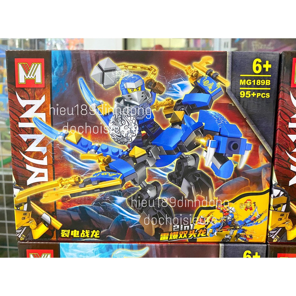 Lắp ráp xếp hình rồng của ninja MG 189