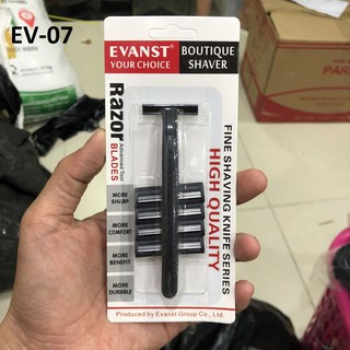 Dao cạo râu evanst ev-07 kèm 4 lưỡi