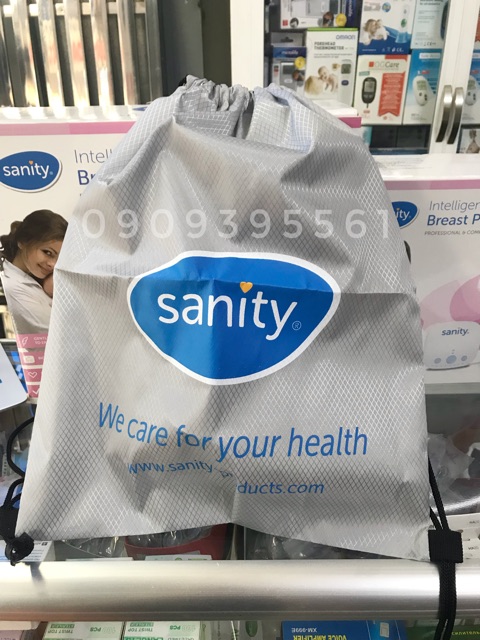 MÁY HÚT SỮA BẰNG ĐIỆN 2 BÌNH SANITY AP5316 (Tặng túi rút đựng máy)