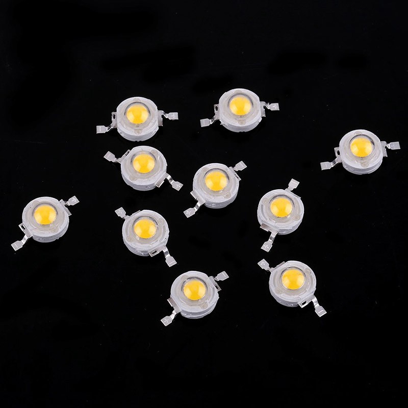 120 Bóng Đèn Led 1w 6000k Ánh Sáng Trắng