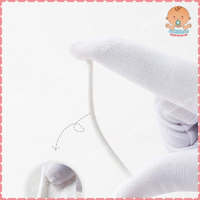 Que Gạc Rơ Lưỡi, Tưa Lưỡi Vệ Sinh Răng Miệng Cho Trẻ Sơ Sinh Và Trẻ Nhỏ FREESHIP Hộp 30 Chiếc Tiện Lợi