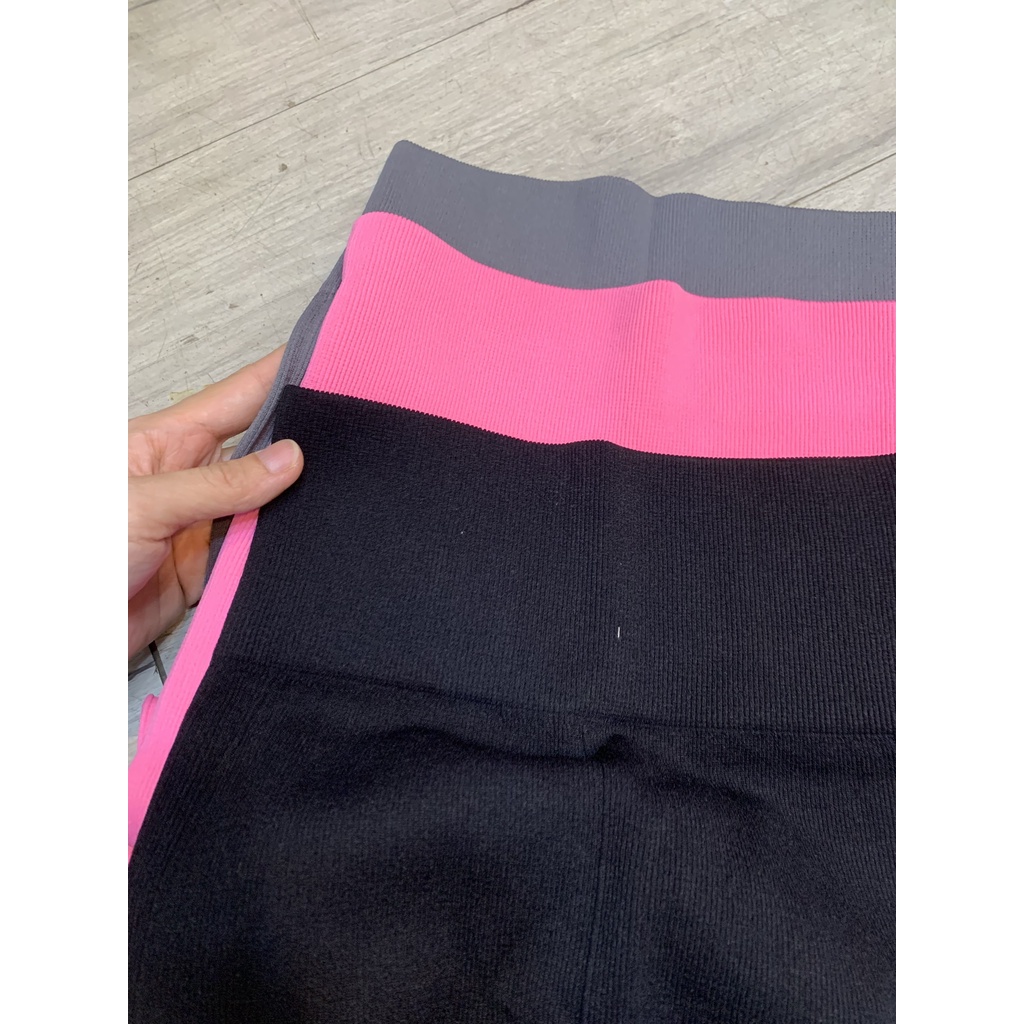 QUẦN LEGGING NÂNG MÔNG LƯNG CAO ĐỤC LỖ LAZE TẬP GYM YOGA