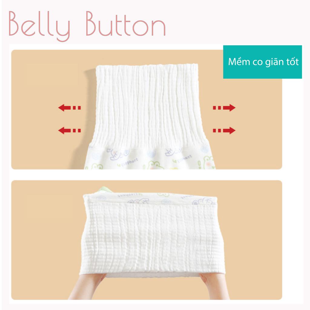 Tạp Dề Quấn Bụng Vải cotton Mỏng Thời Trang Xuân Thu Cho Bé Sơ Sinh Bảo Vệ Bụng An Toàn Cho Bé