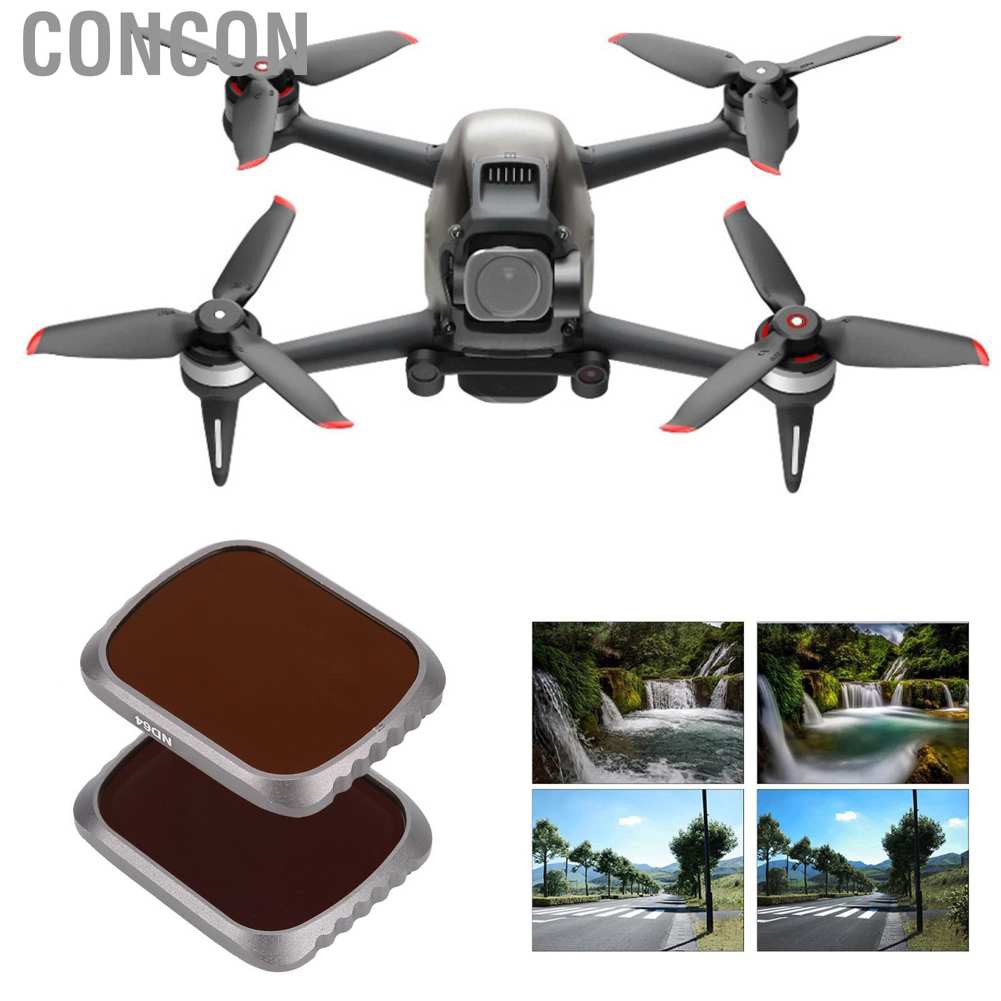 Concon Junestar Aluminum and Optical Glass Drone Lens ND Filter for DJI Mavic Air 2S