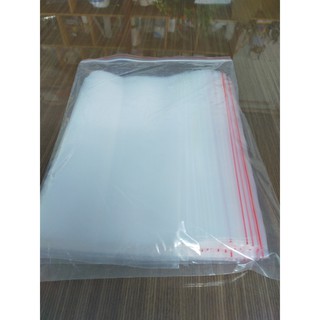 TÚI ZIPPER VIỀN ĐỎ - 1KG