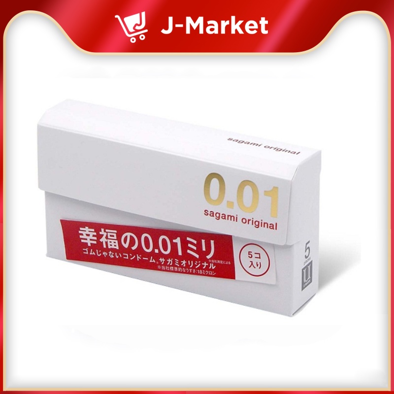 Bao cao su Original 0.01 (5 cái) - Siêu mỏng
