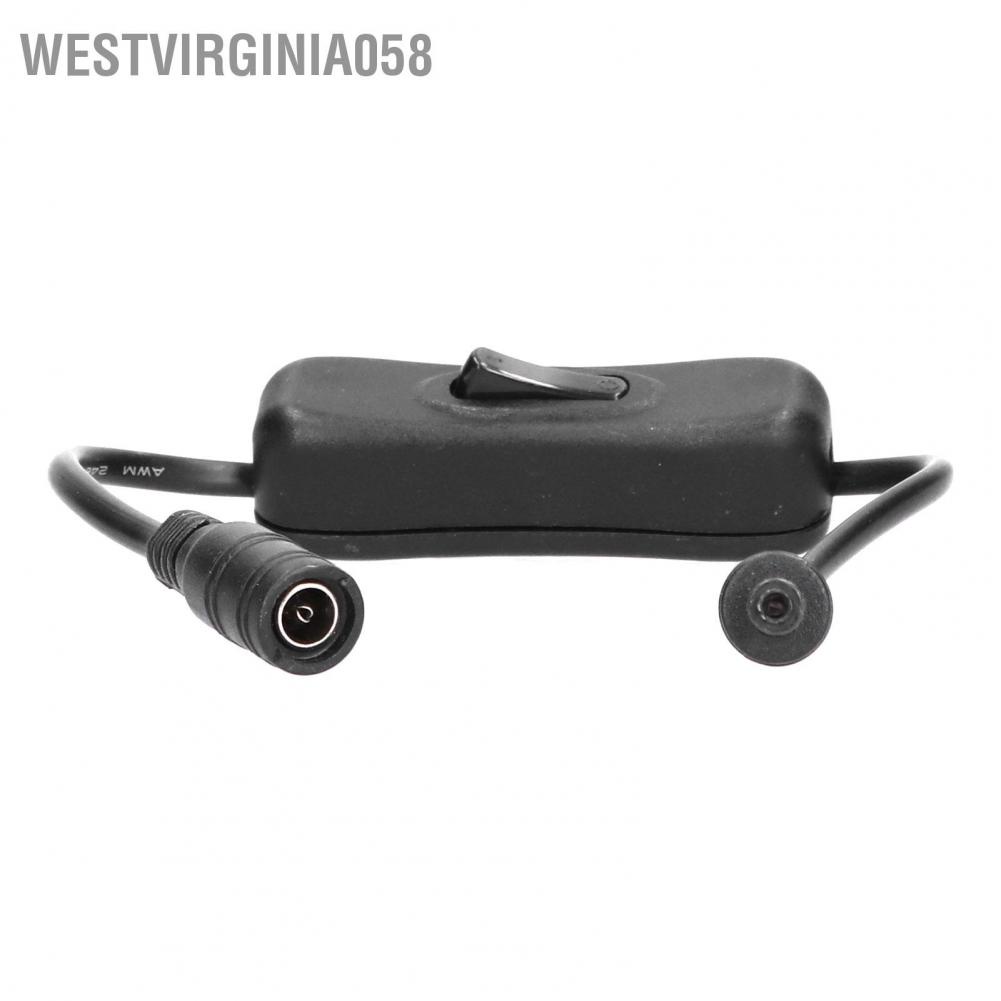Westvirginia058 DC Switch Extension Cable 20AWG Electronic Accessories for Light Water Pump 12V/24V
