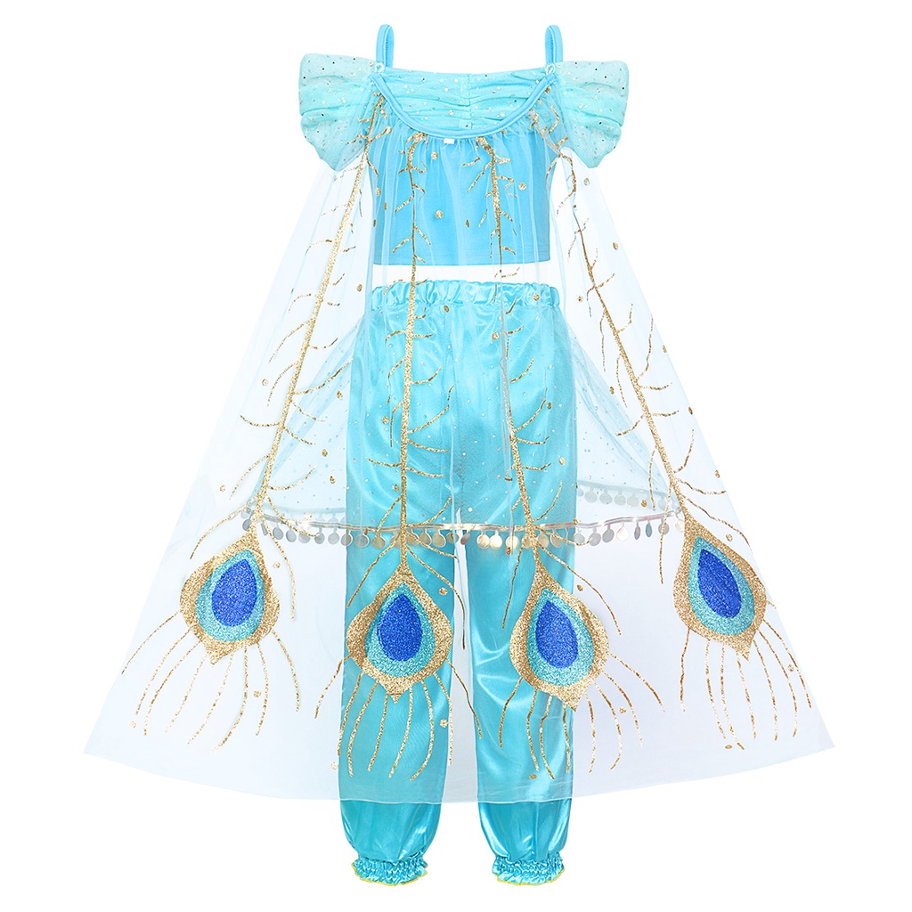 DISNEY Bộ Đồ Hóa Trang Công Chúa Jasmine Trong Aladdin