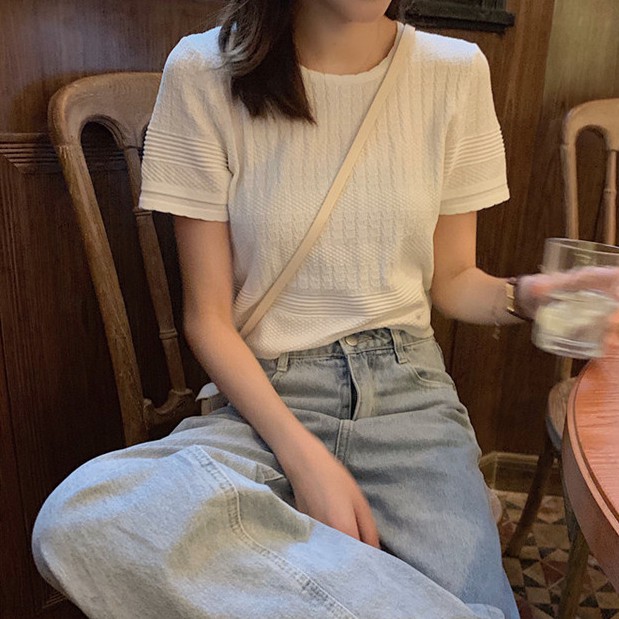 [SẴN] Áo croptop len nữ Ulzzang Quảng Châu ALC11 | BigBuy360 - bigbuy360.vn