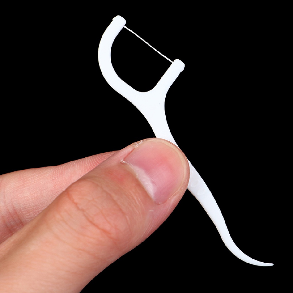 [Hàng mới về] 50 Chỉ nha khoa làm sạch răng miệng tiện lợi