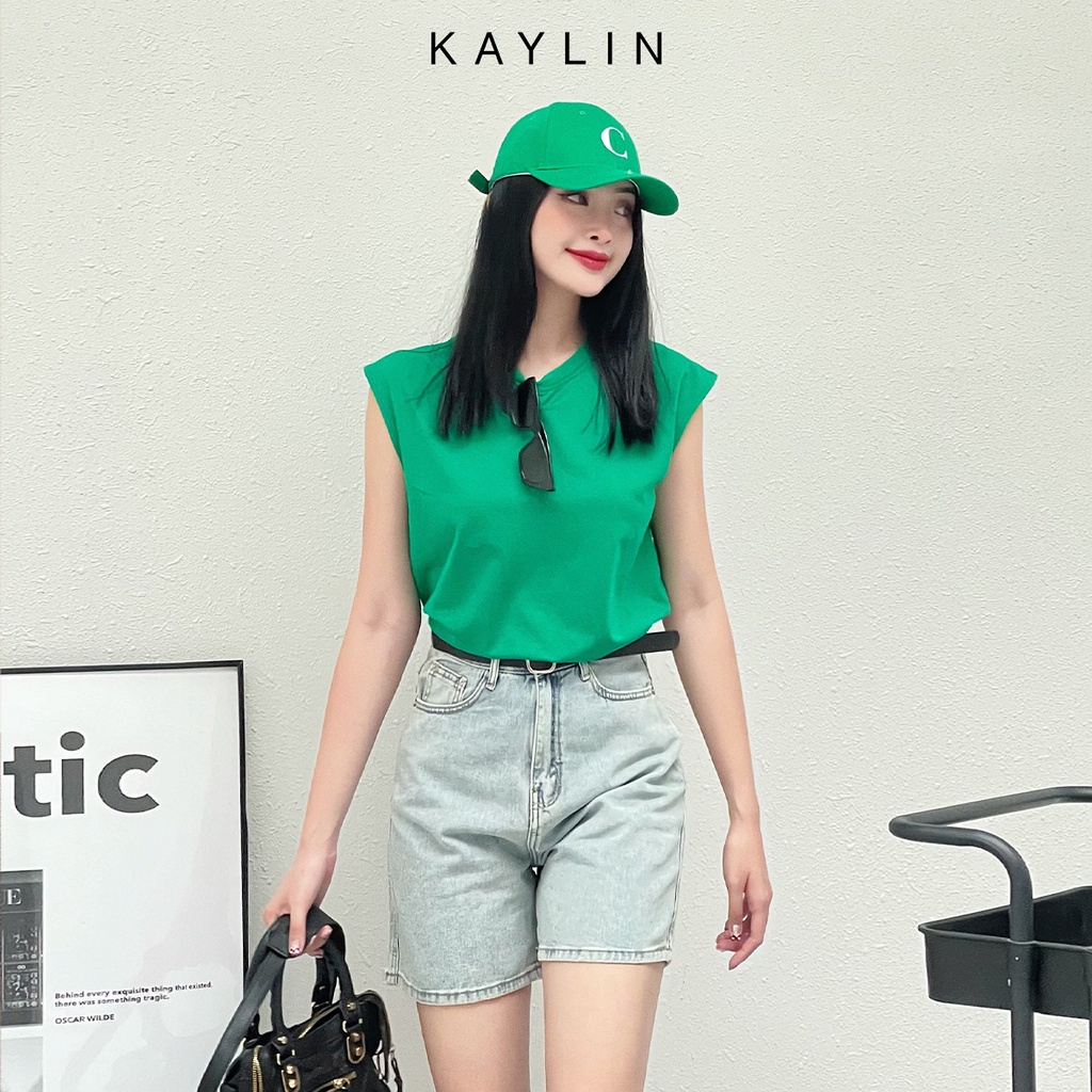 Quần Short nữ Jean ngố form rộng cực chất KAYLIN - N1179