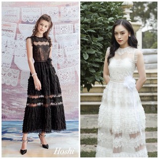 Ảnh thật - đầm maxi ren hoshi dress - hàng thiết kế