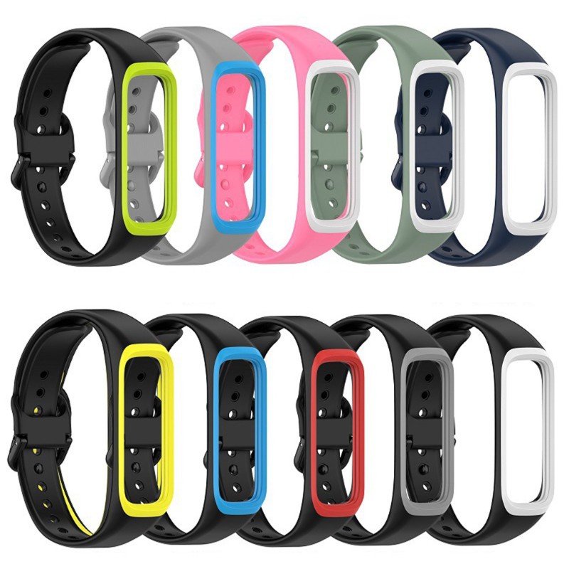 Dây Đeo Thay Thế 10 Màu Lựa Chọn Cho Đồng Hồ Thông Minh Samsung Galaxy Fit2 Sm-R220