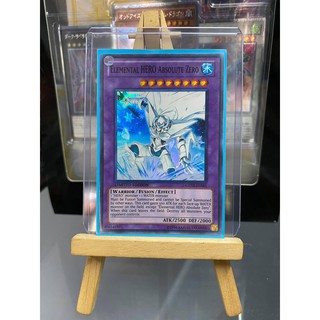 [ Dưa Hấu Yugioh ] Lá bài thẻ bài Elemental HERO Absolute Zero – Super Rare - Tặng bọc bài nhựa bảo quản