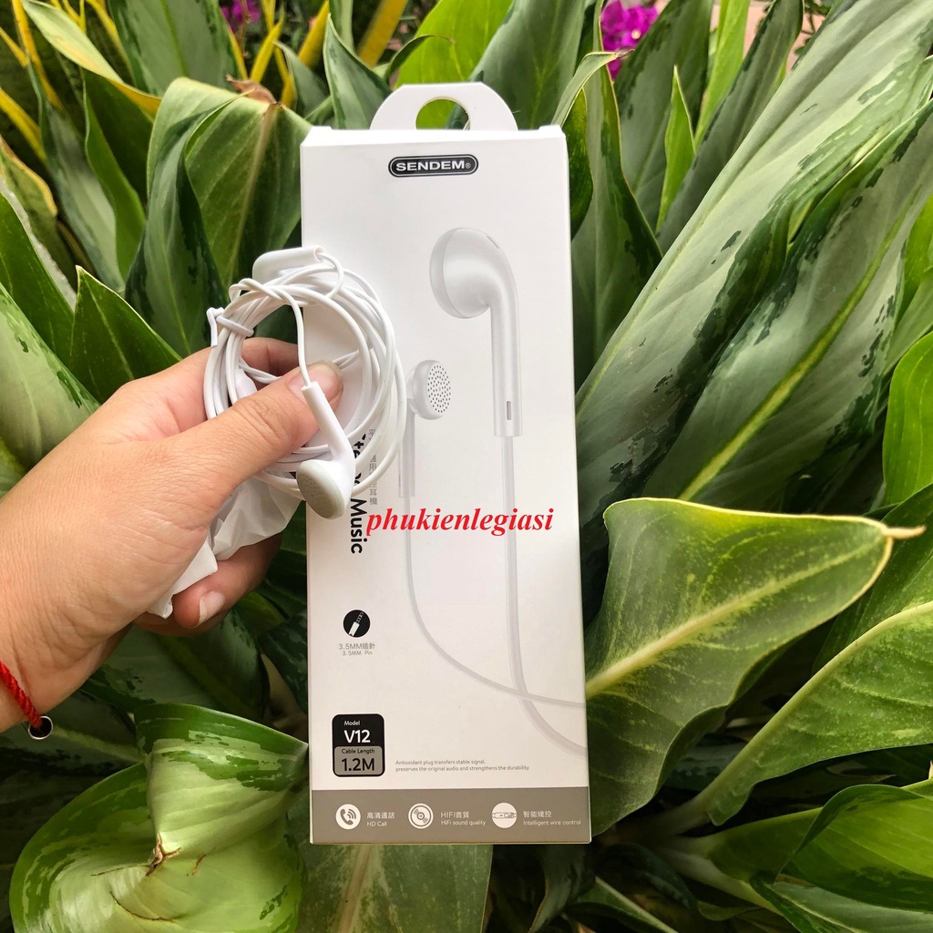 Tai nghe Sendem V12 jack 3.5mm