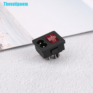 Công Tắc Bật / Tắt Có Đèn Đỏ 250v 10a