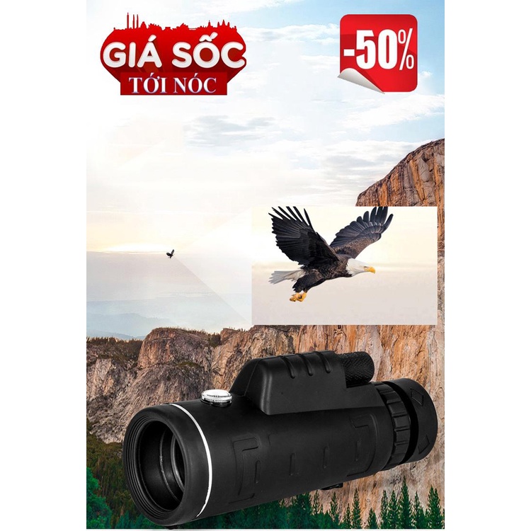 Ống Kính Cho Điện Thoại- Ống Nhòm Nhìn Xa 10Km - Ống Nhòm Panda 1 Mắt Cao Cấp Zoom Siêu Xa Hình Ảnh Rõ Nét