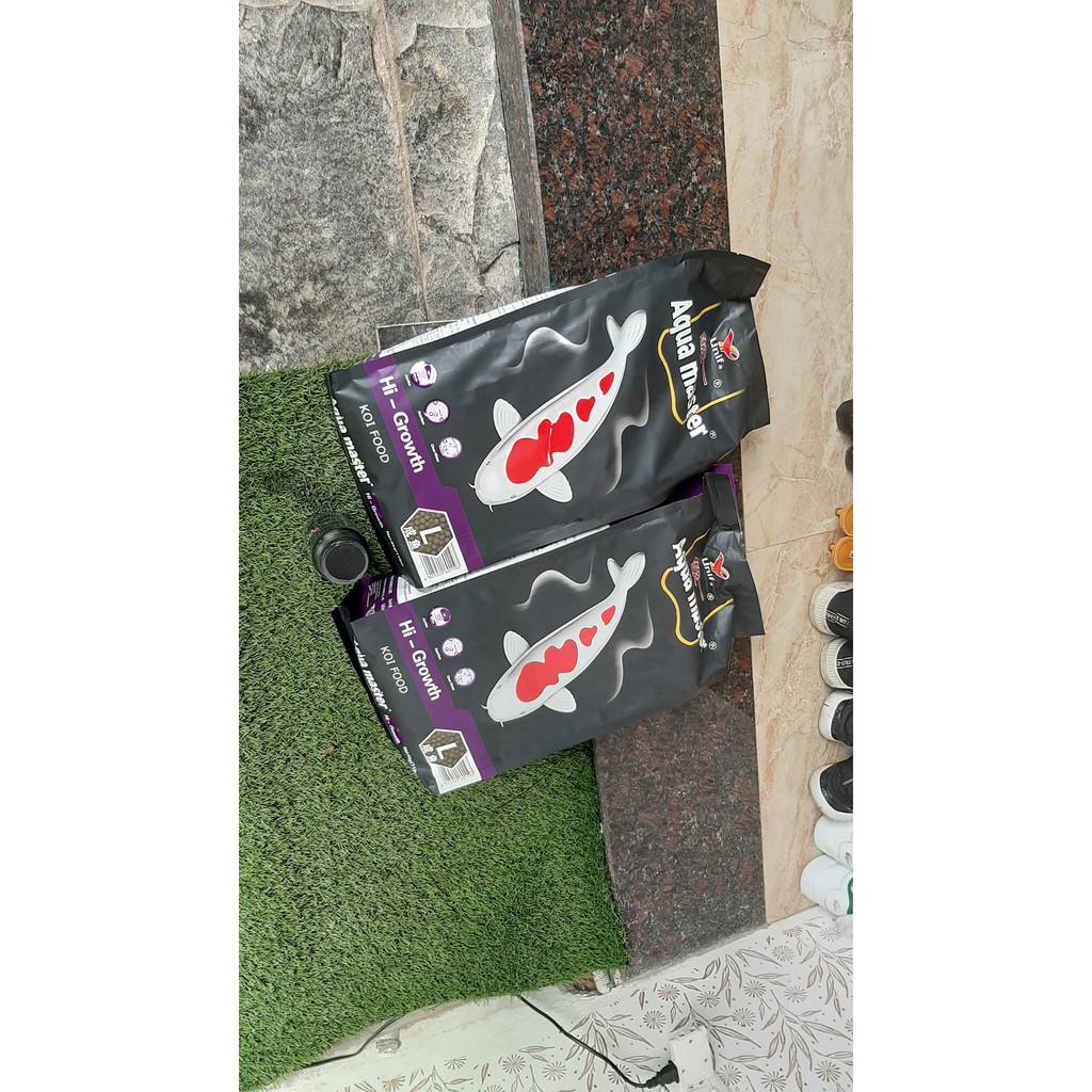 Thức ăn cá koi siêu tăng trưởng Aqua master Hi-grow 5kg