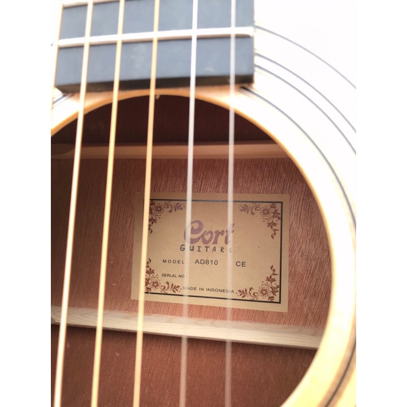 ĐÀN GUITAR ACOUSTIC CORT AD810 GẮN EQ