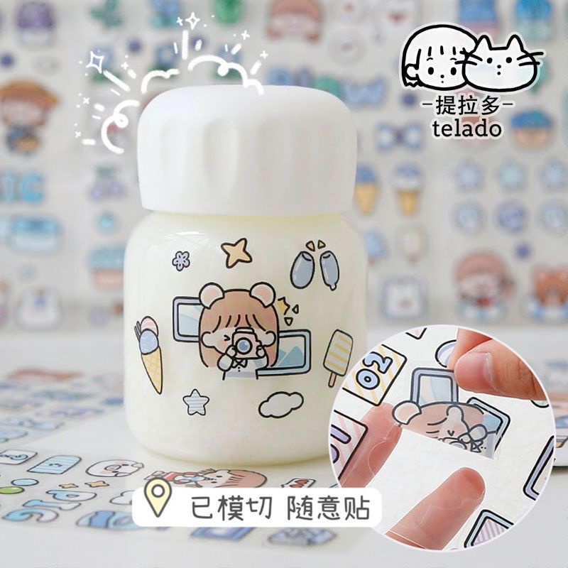 Hình dán chống nước, sticker pet