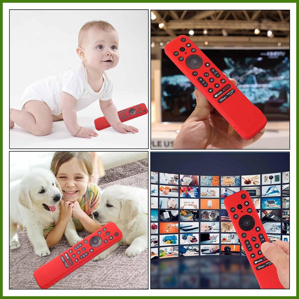 Vỏ Bọc Điều Khiển Từ Xa Bằng Silicon Chống Rơi Cho Smart TV 2022 QD-Led RMFTX800 900