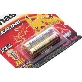 1 vỉ 2 viên pin kiềm Alkaline AA, AAA Panasonic