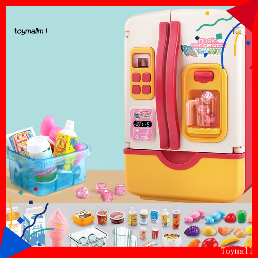 Tủ Lạnh Đồ Chơi Mini Cho Nhà Búp Bê