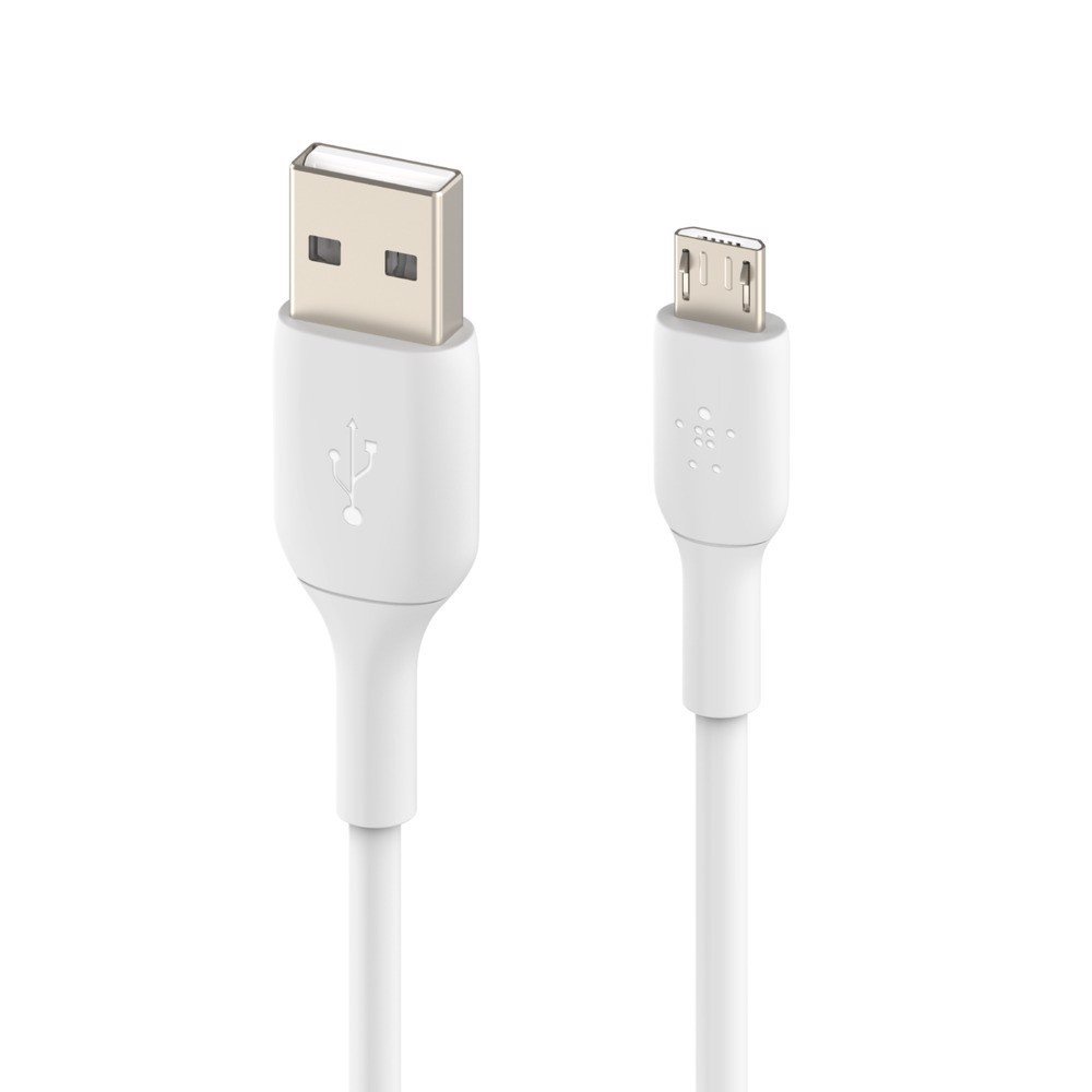 Cáp Micro USB Belkin vỏ nhựa 12W 1 mét - Hàng chính hãng