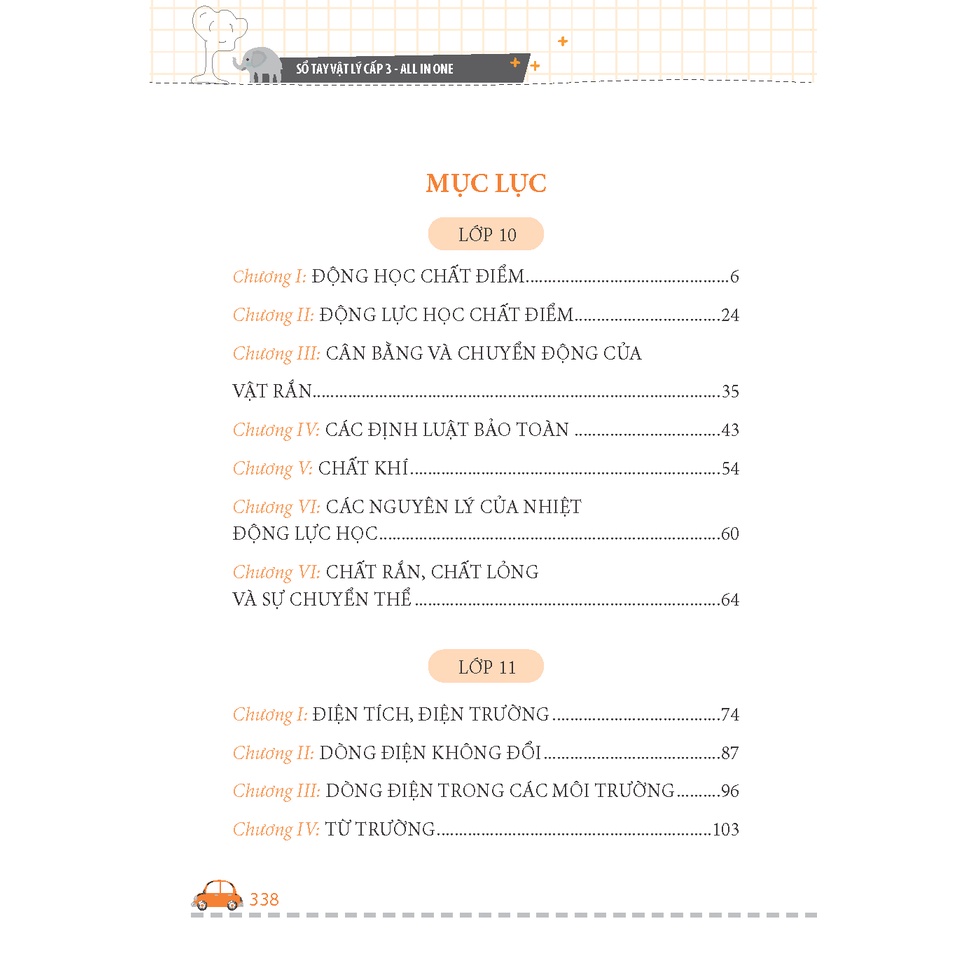 Sách - Sổ tay vật lí cấp 3 - All in one