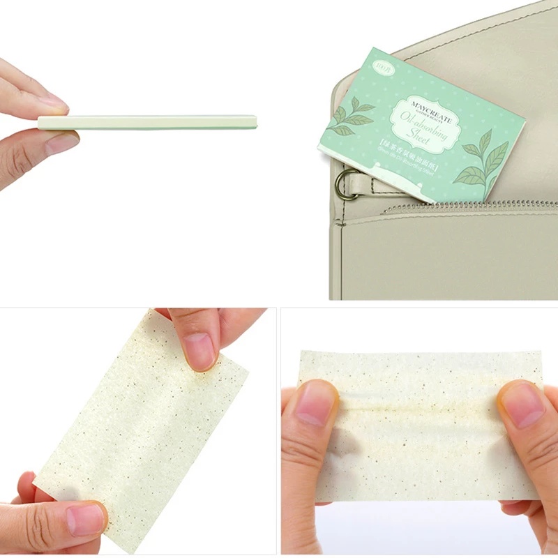 [Hàng mới về] Set 100 giấy thấm dầu chăm sóc da mặt