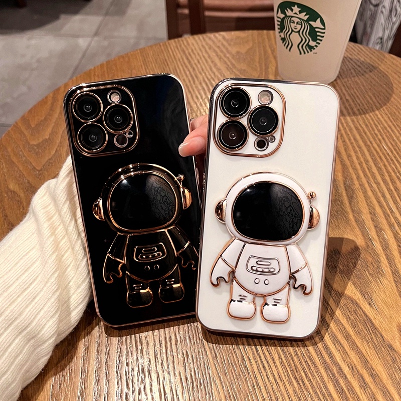 Ốp Điện Thoại Mềm Mạ Điện Chống Rơi Đa Năng Có Giá Đỡ Cho iPhone11 12 13 Pro max 12 Pro 11pro max XR