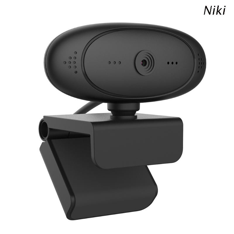 Webcam 1080p-hd Mini Có Thể Xoay Kèm Mic Cho Máy Tính Để Bàn