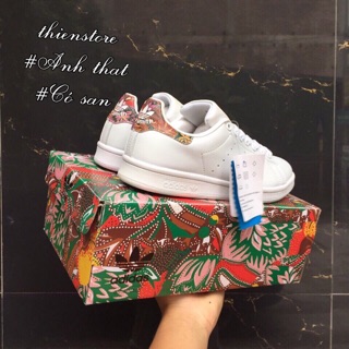 Giày thể thao Stan Smith gót hoa Giày Smith gót hoa