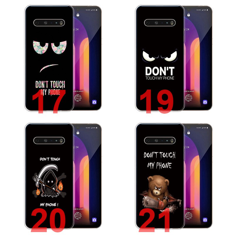Ốp điện thoại LG V50 V50S V50 thinQ V60 V60 thinQ dẻo in hình hoạt hình
