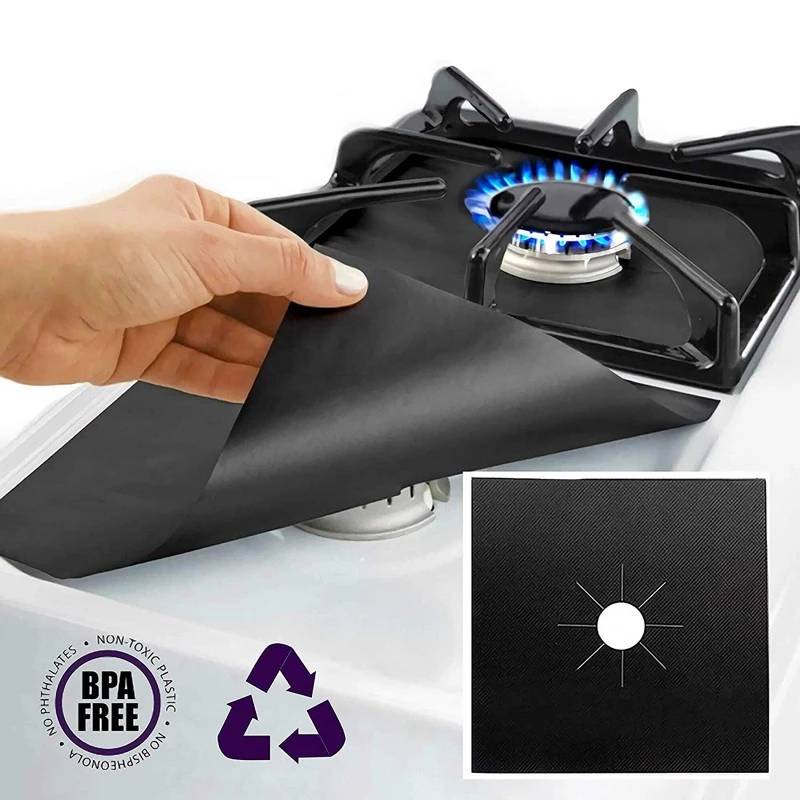 Thảm Lót Bếp Gas 270×270×0.2mm Bảo Vệ Chống Bẩn Và Dầu