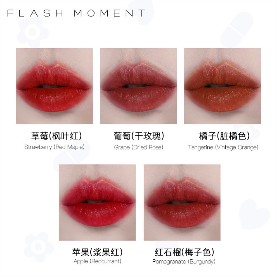 (Hàng Mới Về) Son Tint Kiss Beauty Lâu Phai Thiết Kế Vỏ Son Trái Tim Xinh Xắn 5 Brand-Name | BigBuy360 - bigbuy360.vn