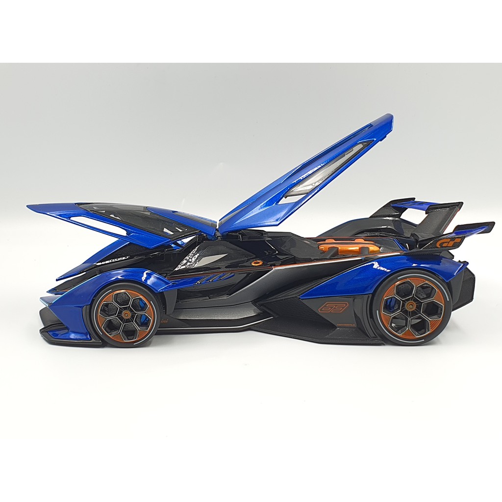 Xe Mô Hình Lambo V12 Vision Gran Turismo 1:18 Maisto ( Xanh Dương )