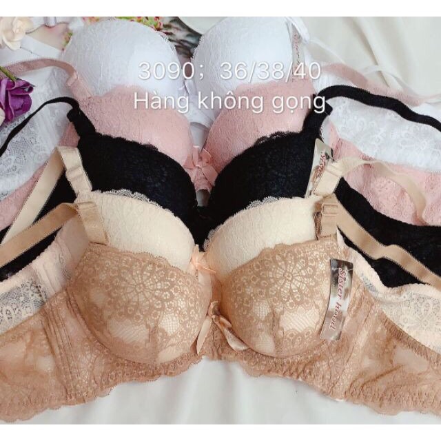(3090)áo lót ren sexy_đệm dày 3cm_sister hood