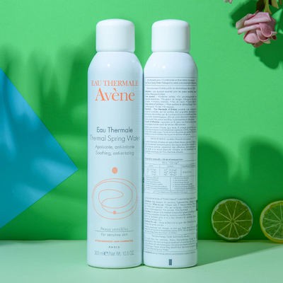 Avene seminyak phun nước phun dưỡng ẩm tạo tác Kem dưỡng da nhạy cảm cơ da phun 300ml chính hãng