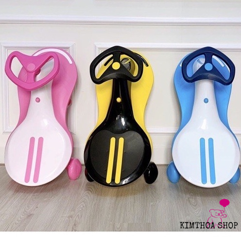Xe lắc tay, chòi chân cho bé có đèn led và nhạc siêu chắc chắn tải trọng 100kg