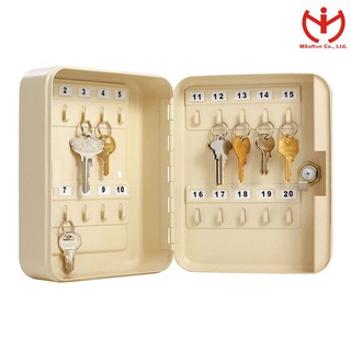 Hộp đựng chìa khóa master lock 7131 d có 20 móc chìa khóa - msoft