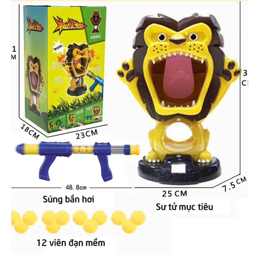 Đồ chơi Shooting Game LION tính điểm - Home and Garden