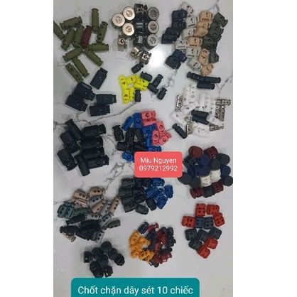 Chốt chặn 1 lỗ, 2 lỗ. (túi 10c)